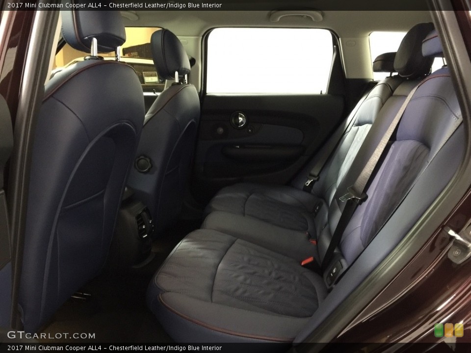 Chesterfield Leather/Indigo Blue Interior Rear Seat for the 2017 Mini Clubman Cooper ALL4 #116385467