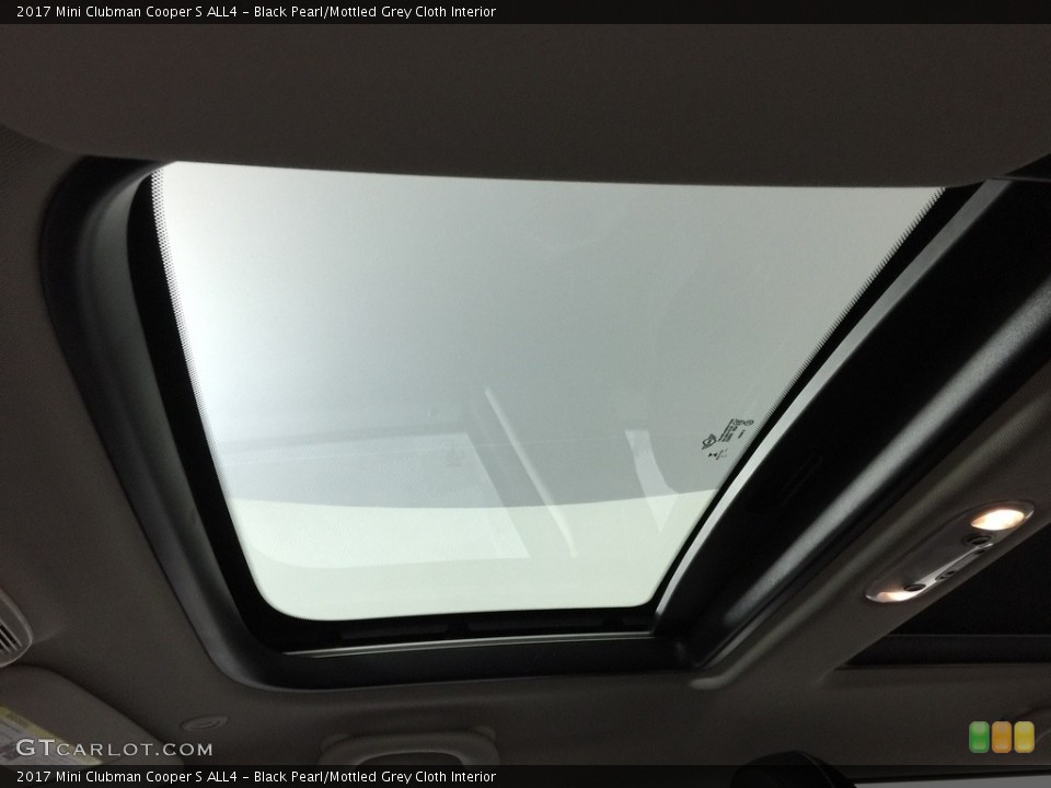 Black Pearl/Mottled Grey Cloth Interior Sunroof for the 2017 Mini Clubman Cooper S ALL4 #116386160