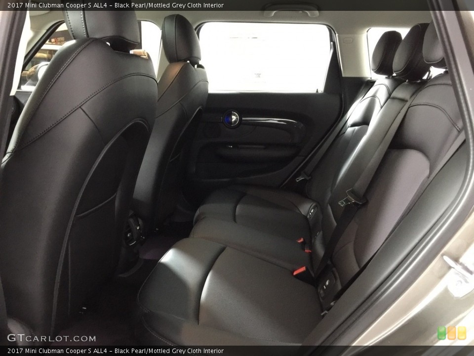 Black Pearl/Mottled Grey Cloth Interior Rear Seat for the 2017 Mini Clubman Cooper S ALL4 #116386184