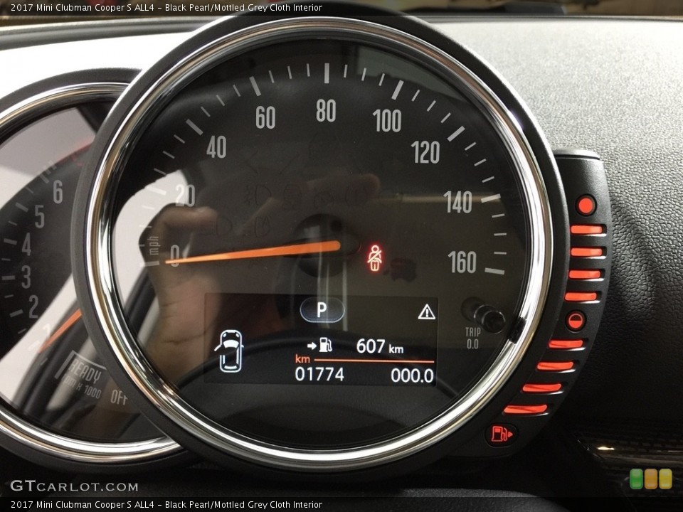 Black Pearl/Mottled Grey Cloth Interior Gauges for the 2017 Mini Clubman Cooper S ALL4 #116386358
