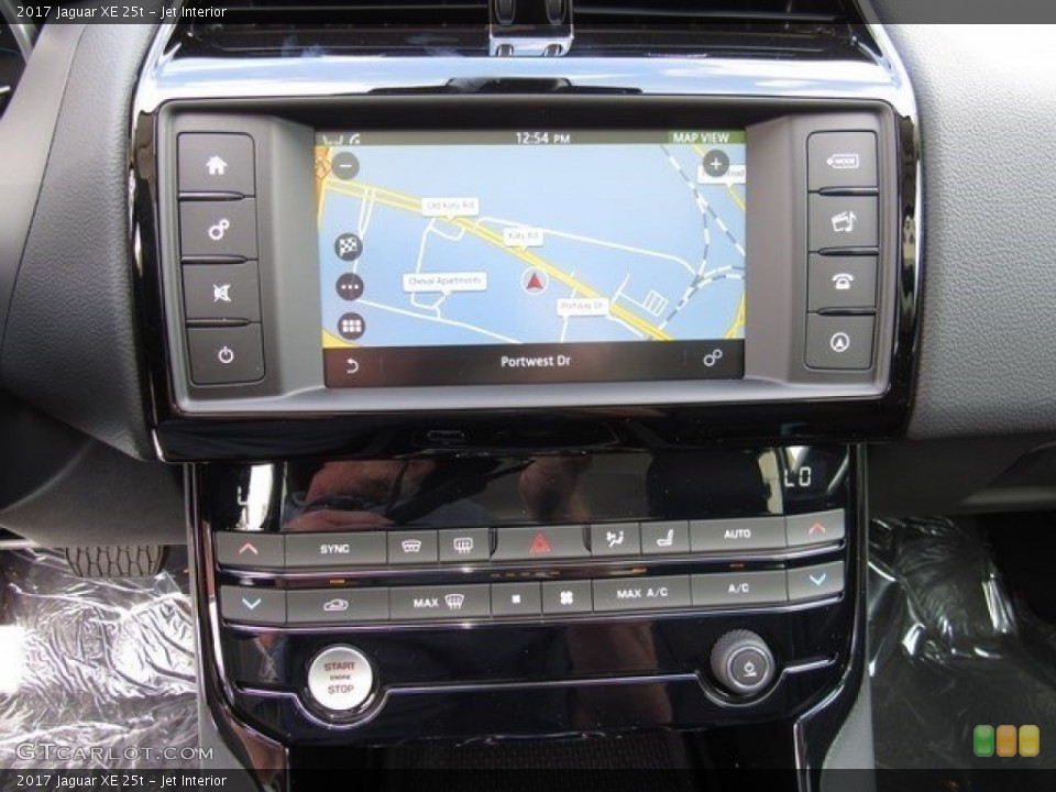Jet Interior Navigation for the 2017 Jaguar XE 25t #116389475