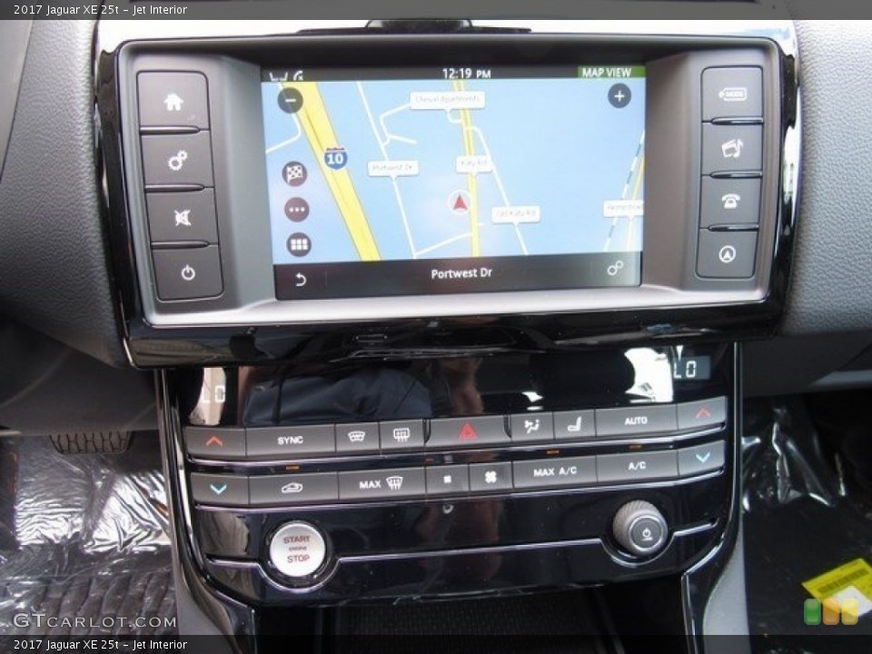 Jet Interior Navigation for the 2017 Jaguar XE 25t #116389922