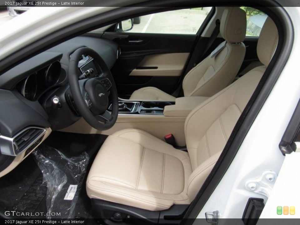 Latte Interior Photo for the 2017 Jaguar XE 25t Prestige #116390453
