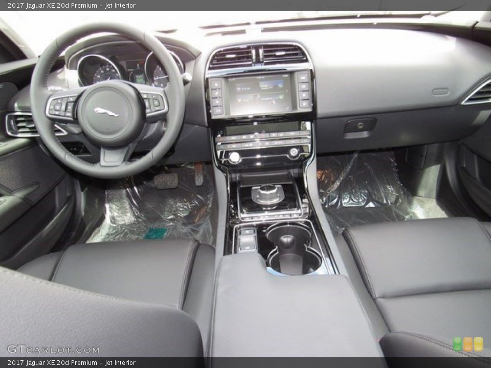 Jet Interior Dashboard for the 2017 Jaguar XE 20d Premium #116392196