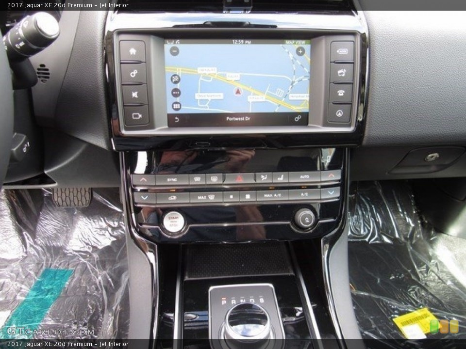 Jet Interior Navigation for the 2017 Jaguar XE 20d Premium #116392472