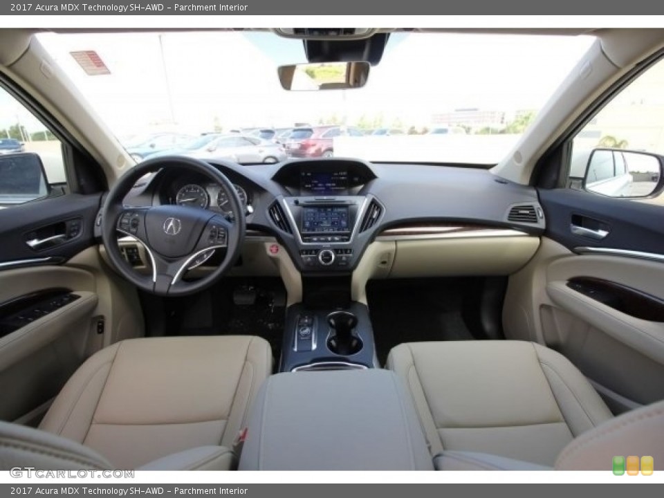 Parchment Interior Dashboard for the 2017 Acura MDX Technology SH-AWD #116395535
