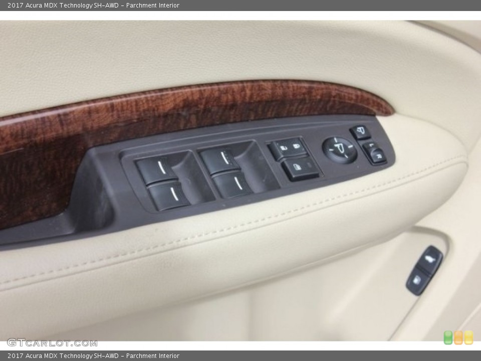 Parchment Interior Controls for the 2017 Acura MDX Technology SH-AWD #116395589
