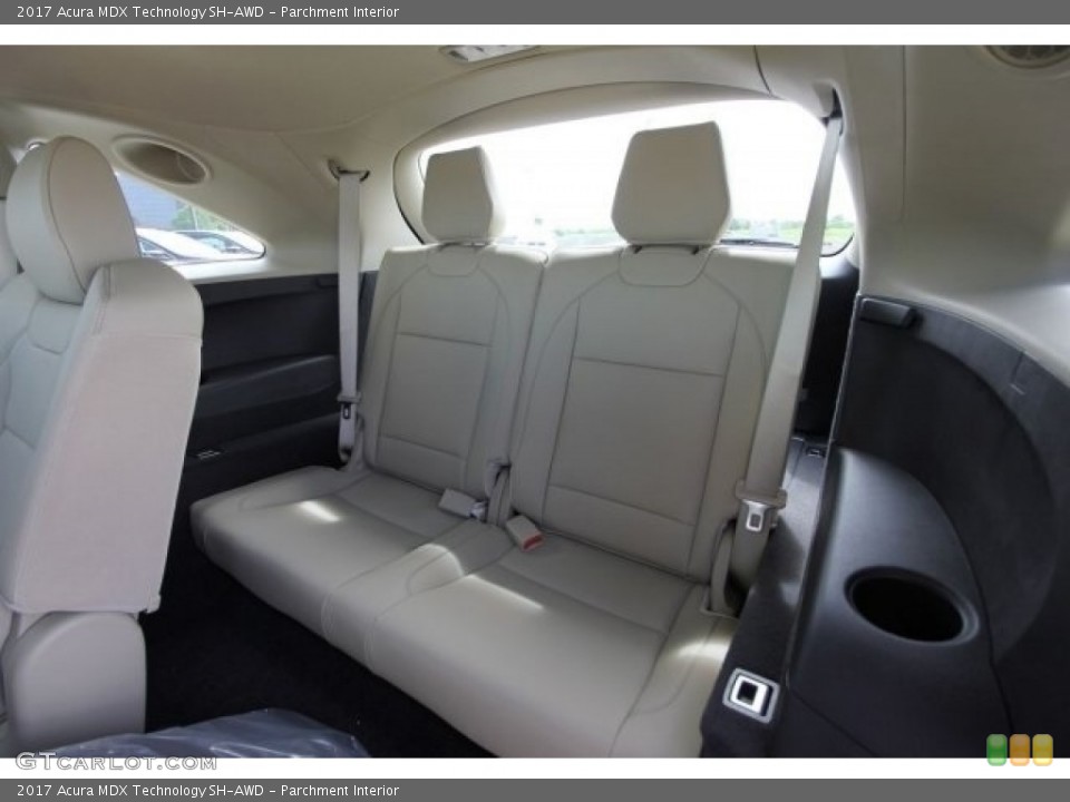 Parchment Interior Rear Seat for the 2017 Acura MDX Technology SH-AWD #116395646
