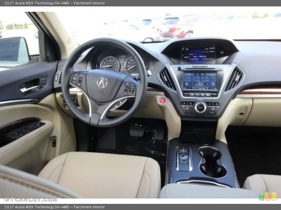 Parchment Interior Dashboard for the 2017 Acura MDX Technology SH-AWD #116395718