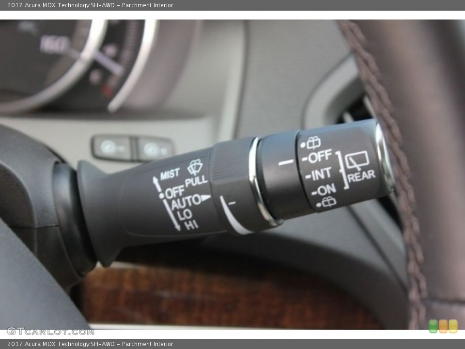 Parchment Interior Controls for the 2017 Acura MDX Technology SH-AWD #116395784