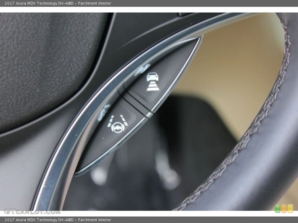 Parchment Interior Controls for the 2017 Acura MDX Technology SH-AWD #116395808