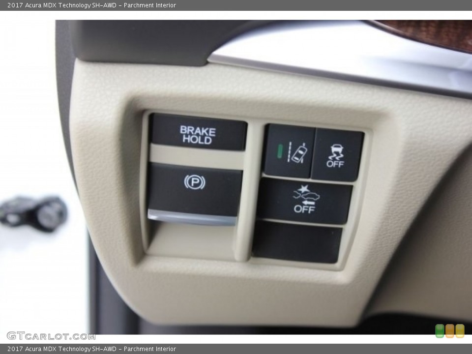Parchment Interior Controls for the 2017 Acura MDX Technology SH-AWD #116395817