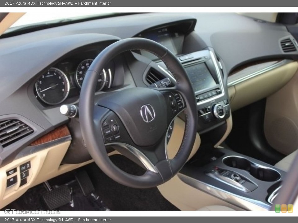 Parchment Interior Dashboard for the 2017 Acura MDX Technology SH-AWD #116395835