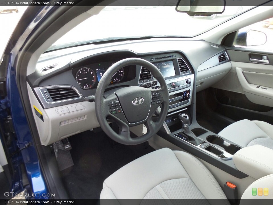 Gray Interior Photo for the 2017 Hyundai Sonata Sport #116397308
