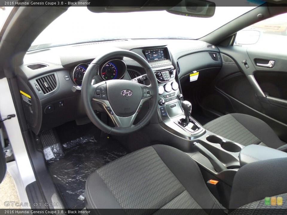 Black Interior Photo for the 2016 Hyundai Genesis Coupe 3.8 #116398976