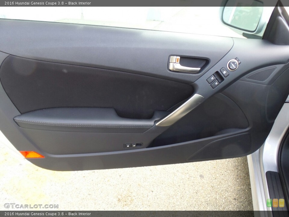 Black Interior Door Panel for the 2016 Hyundai Genesis Coupe 3.8 #116399036