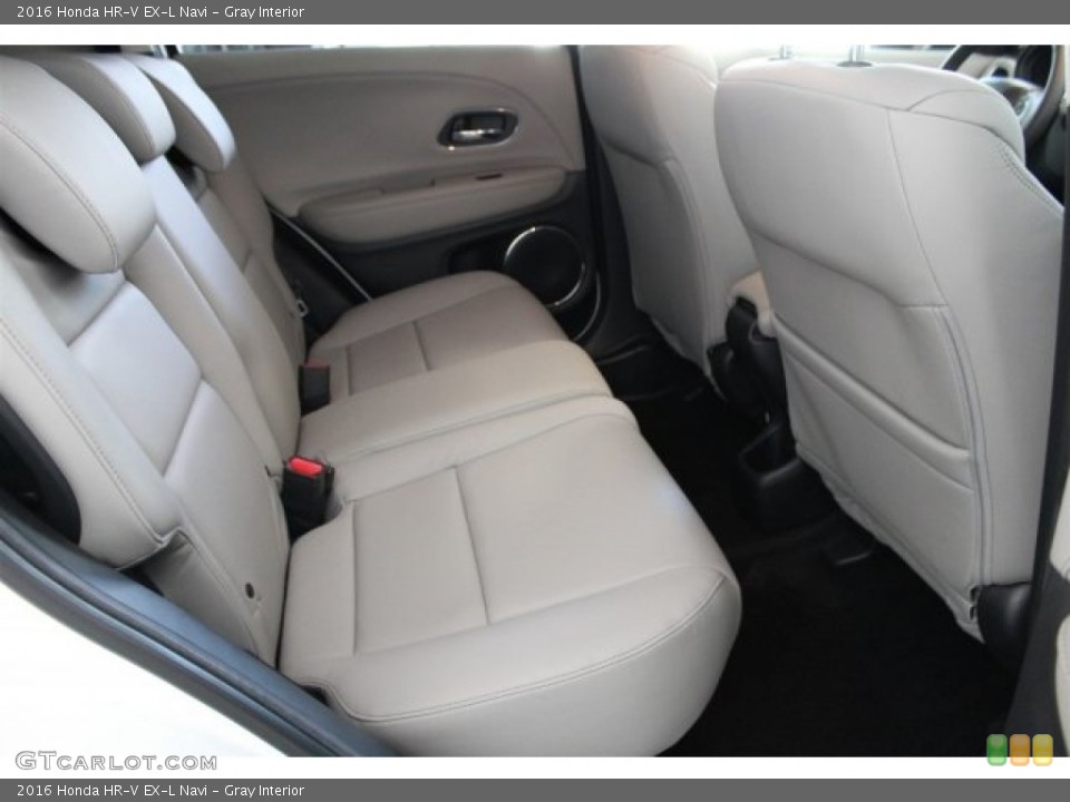 Gray Interior Rear Seat for the 2016 Honda HR-V EX-L Navi #116399786