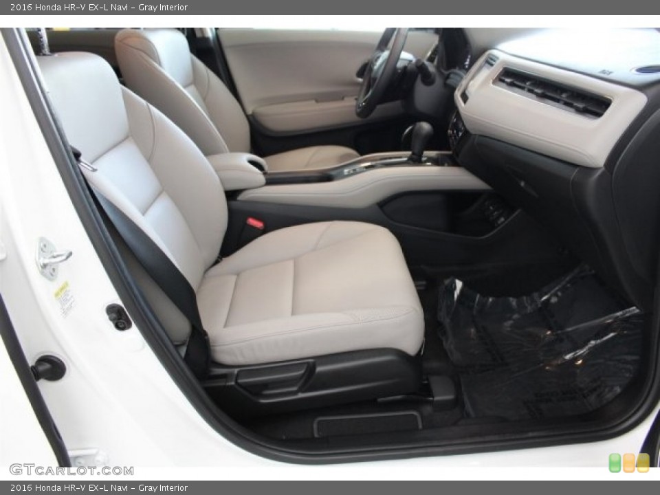 Gray Interior Front Seat for the 2016 Honda HR-V EX-L Navi #116399792