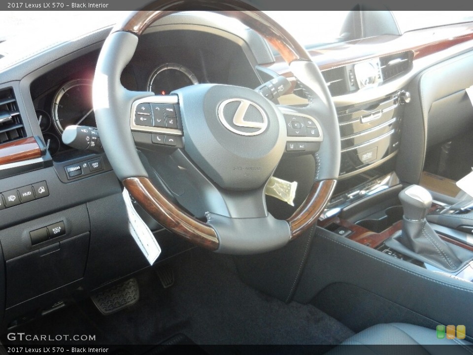 Black Interior Photo for the 2017 Lexus LX 570 #116402759
