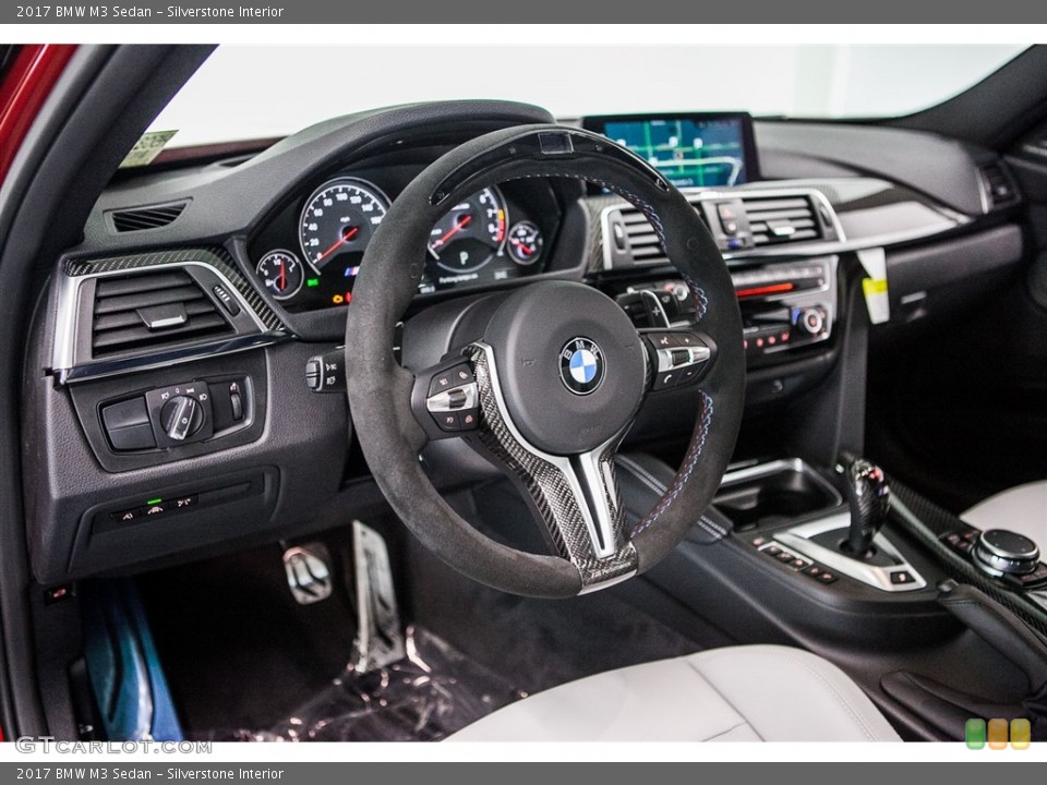 Silverstone Interior Prime Interior for the 2017 BMW M3 Sedan #116403812