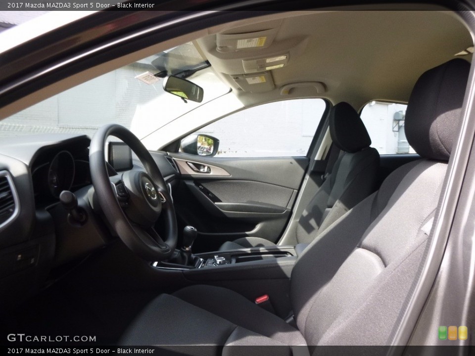 Black Interior Photo for the 2017 Mazda MAZDA3 Sport 5 Door #116414375
