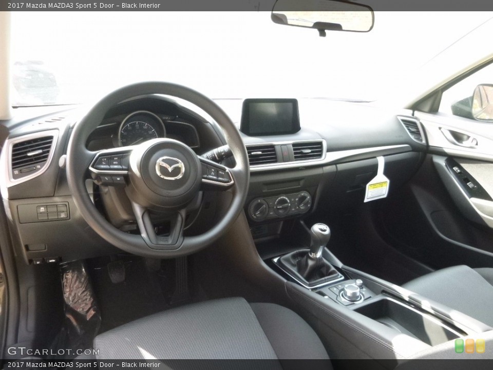 Black Interior Photo for the 2017 Mazda MAZDA3 Sport 5 Door #116414417