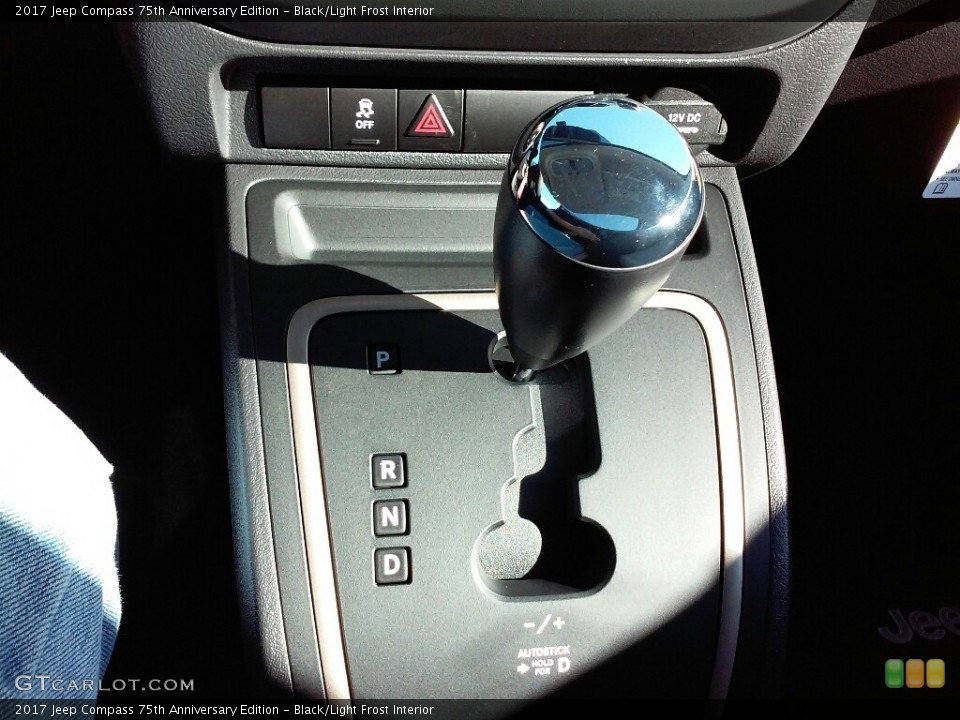 Black/Light Frost Interior Transmission for the 2017 Jeep Compass 75th Anniversary Edition #116418863