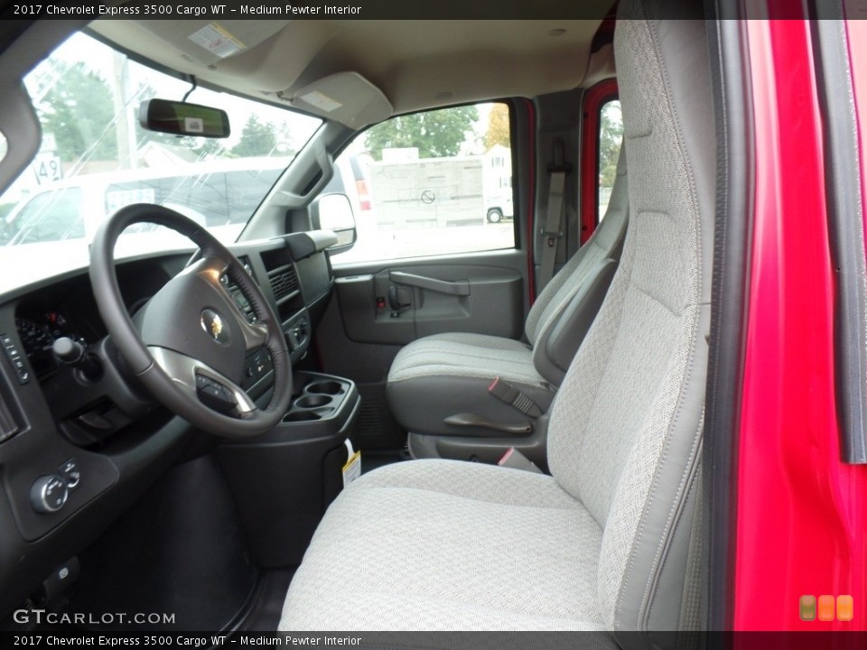 Medium Pewter Interior Photo for the 2017 Chevrolet Express 3500 Cargo WT #116419778