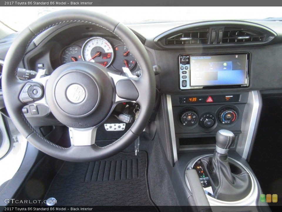 Black Interior Dashboard for the 2017 Toyota 86  #116429510