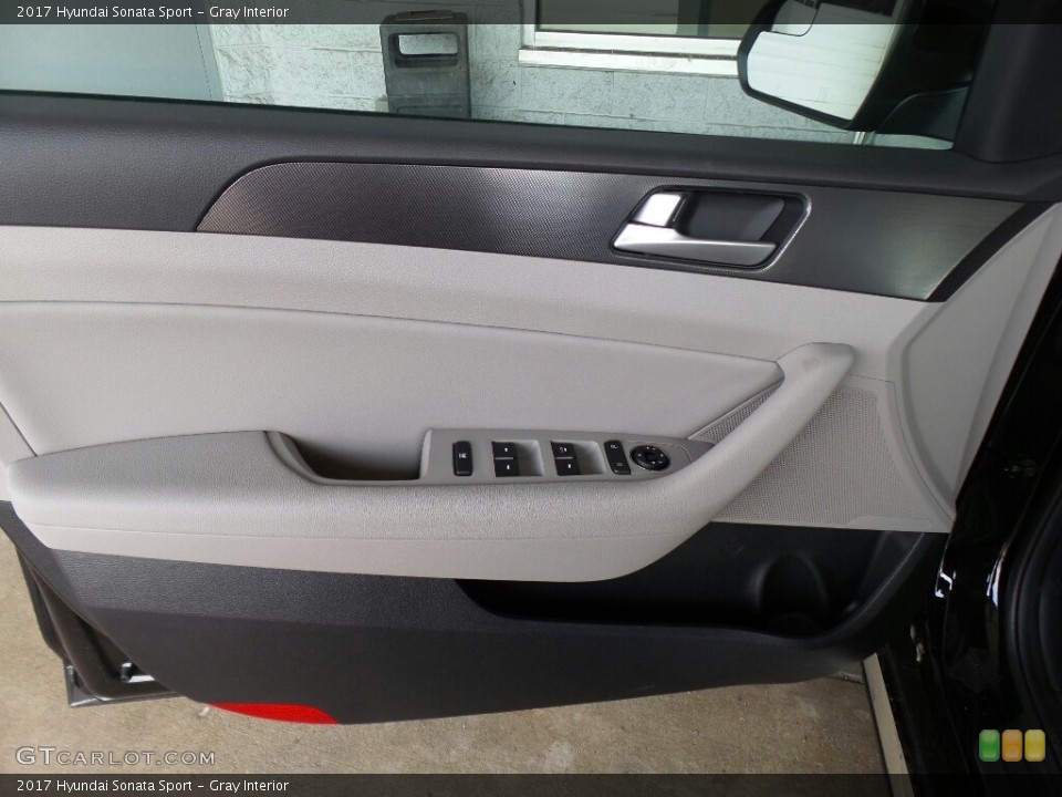 Gray Interior Door Panel for the 2017 Hyundai Sonata Sport #116439901
