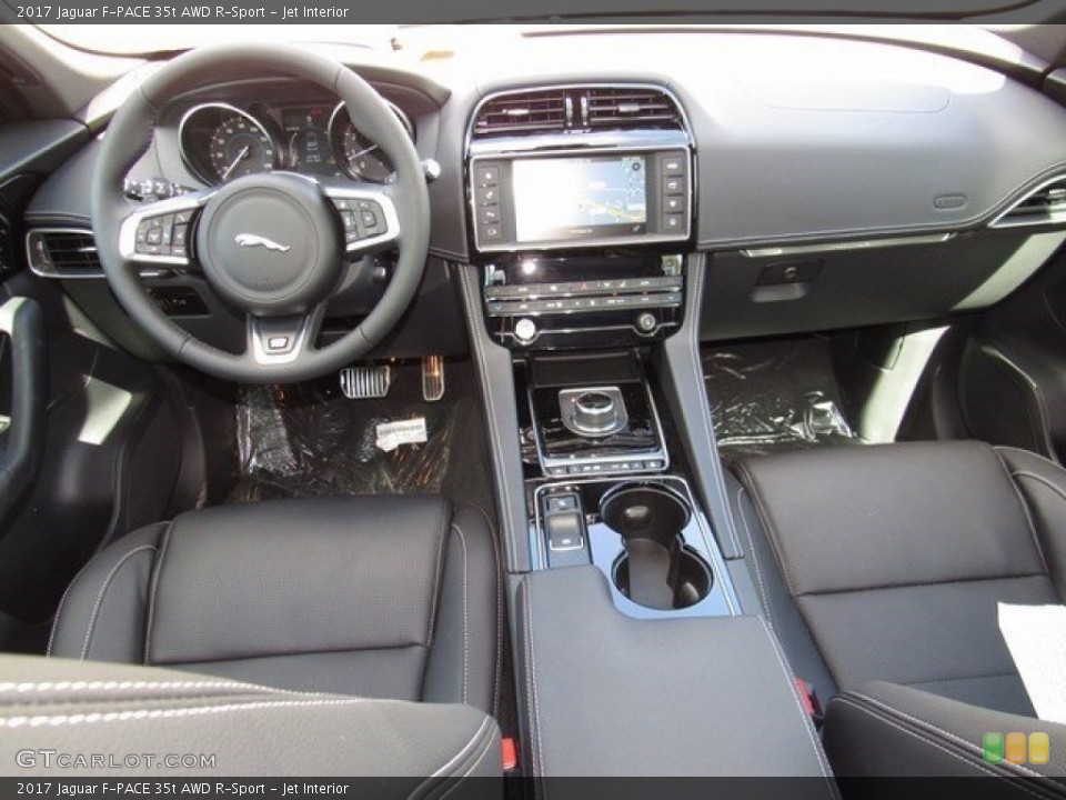 Jet Interior Dashboard for the 2017 Jaguar F-PACE 35t AWD R-Sport #116453914