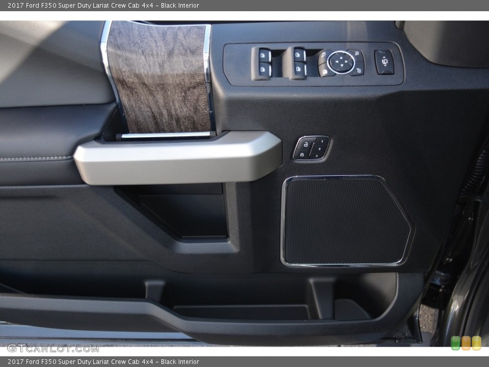 Black Interior Door Panel for the 2017 Ford F350 Super Duty Lariat Crew Cab 4x4 #116454199
