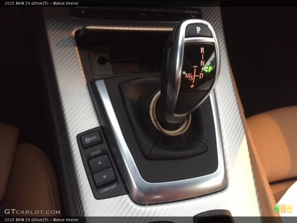 Walnut Interior Transmission for the 2015 BMW Z4 sDrive35i #116456989