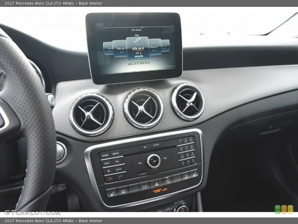 Black Interior Controls for the 2017 Mercedes-Benz GLA 250 4Matic #116460433