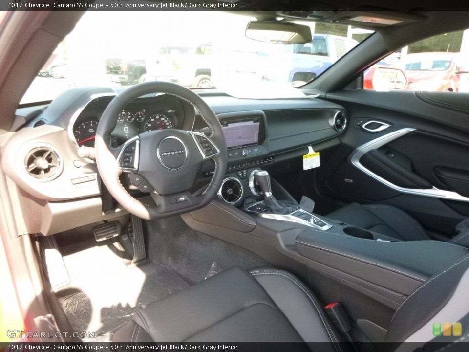 50th Anniversary Jet Black/Dark Gray Interior Front Seat for the 2017 Chevrolet Camaro SS Coupe #116462872
