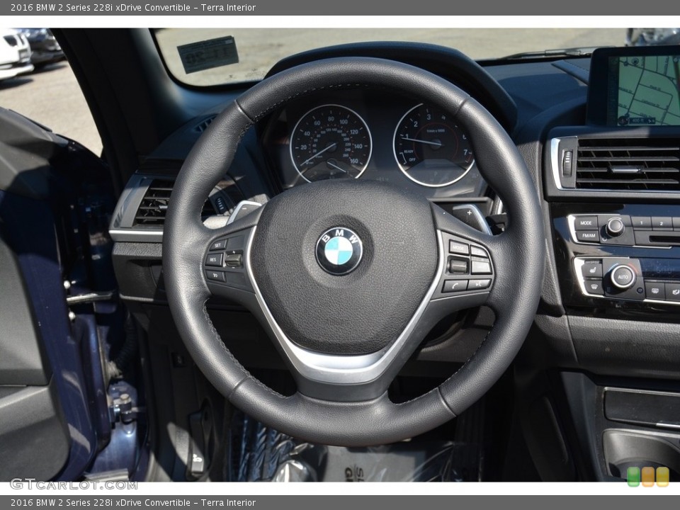 Terra Interior Steering Wheel for the 2016 BMW 2 Series 228i xDrive Convertible #116463271