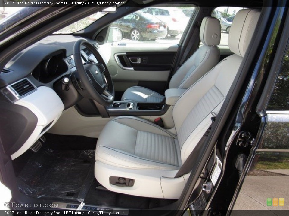 Cirrus/Ebony Interior Photo for the 2017 Land Rover Discovery Sport HSE Luxury #116464327