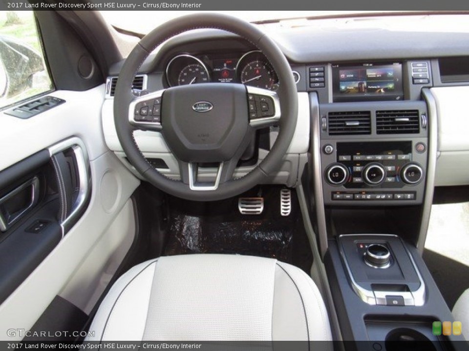 Cirrus/Ebony Interior Dashboard for the 2017 Land Rover Discovery Sport HSE Luxury #116464549
