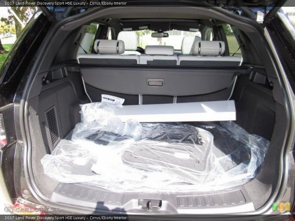 Cirrus/Ebony Interior Trunk for the 2017 Land Rover Discovery Sport HSE Luxury #116464609