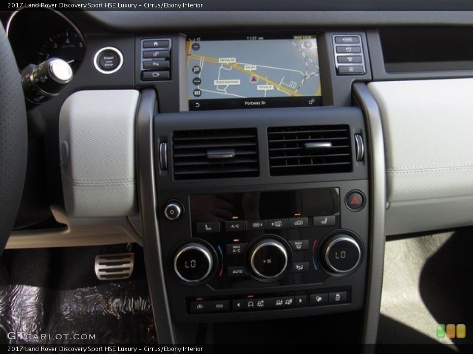 Cirrus/Ebony Interior Controls for the 2017 Land Rover Discovery Sport HSE Luxury #116464645
