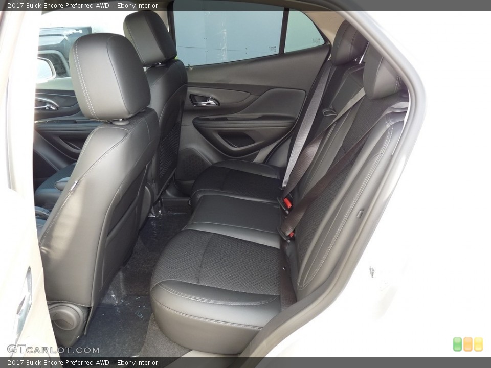 Ebony Interior Rear Seat for the 2017 Buick Encore Preferred AWD #116467783