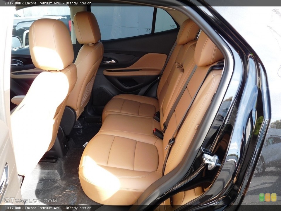 Brandy Interior Rear Seat for the 2017 Buick Encore Premium AWD #116468386