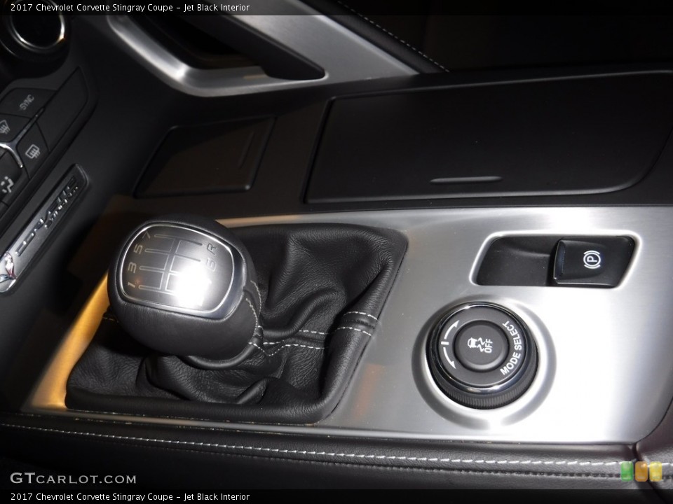 Jet Black Interior Transmission for the 2017 Chevrolet Corvette Stingray Coupe #116480230