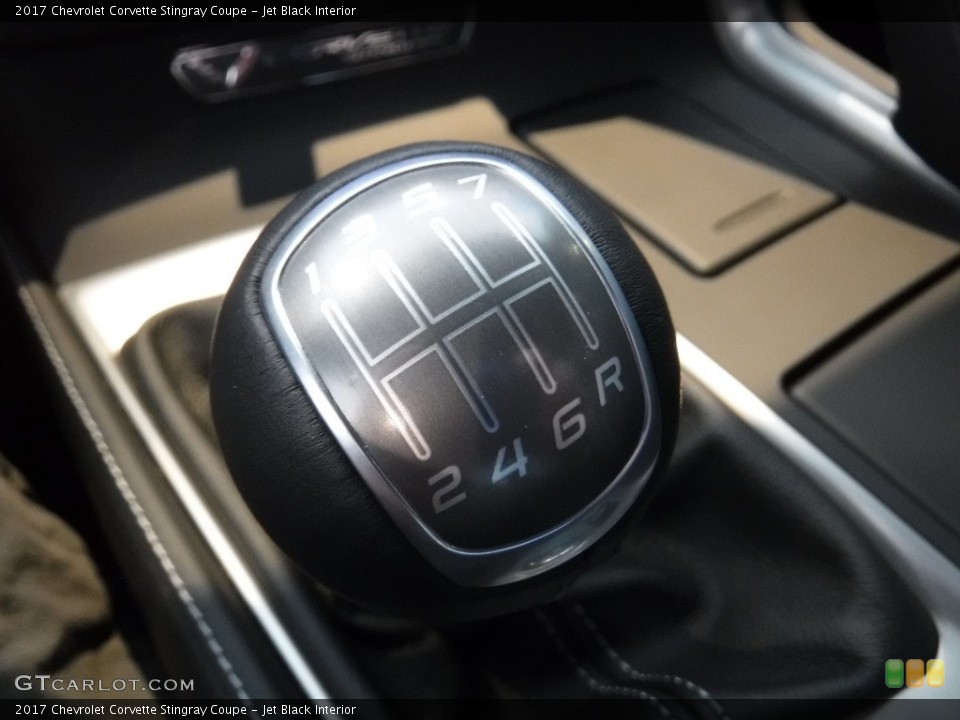 Jet Black Interior Transmission for the 2017 Chevrolet Corvette Stingray Coupe #116480254