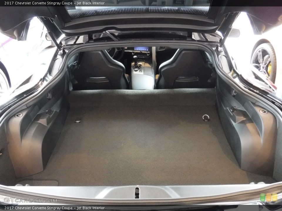 Jet Black Interior Trunk for the 2017 Chevrolet Corvette Stingray Coupe #116480338