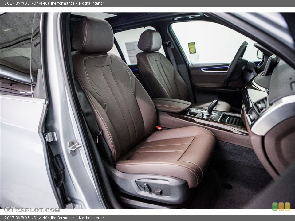 Mocha Interior Photo for the 2017 BMW X5 xDrive40e iPerformance #116482210