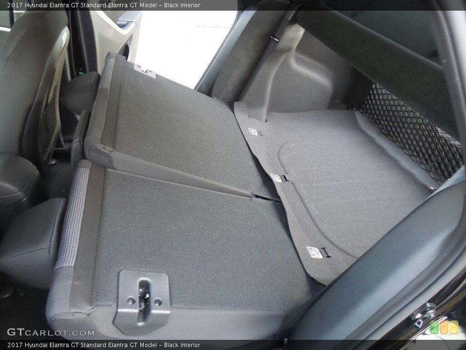 Black Interior Rear Seat for the 2017 Hyundai Elantra GT  #116483179