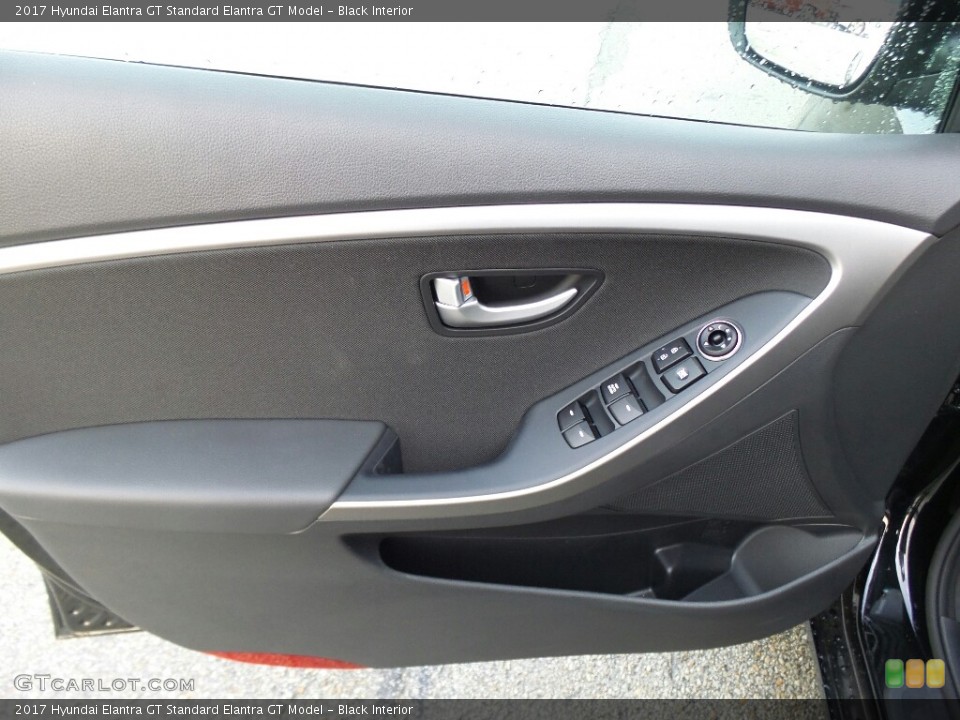 Black Interior Door Panel for the 2017 Hyundai Elantra GT  #116483206