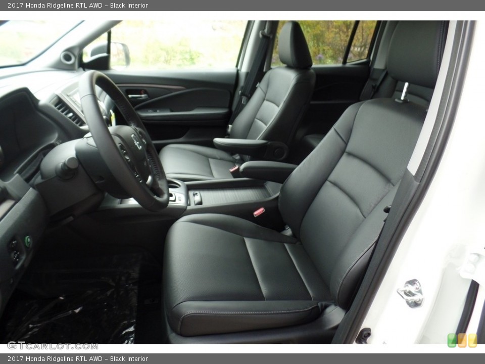 Black Interior Photo for the 2017 Honda Ridgeline RTL AWD #116483443