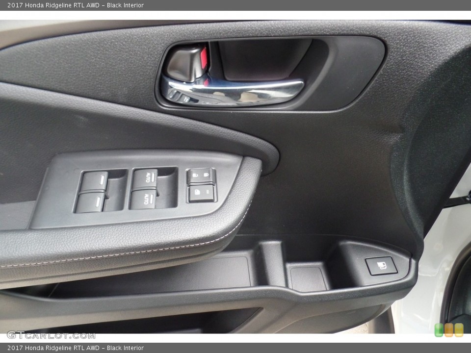 Black Interior Door Panel for the 2017 Honda Ridgeline RTL AWD #116483482